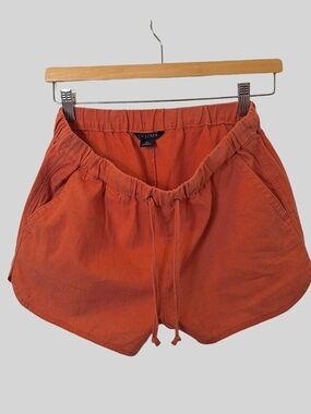 J. Crew Women’s Rust Orange Drawstring Shorts